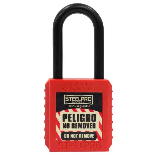 candado-steelpro-dielectrico-rojo