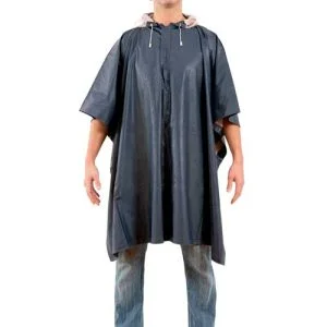 PONCHO IMPERMEABLE PVC CON GORRO